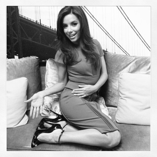 Brian Atwood showed off a pair of his shoes on Eva Longoria.
Source: Instagram user brian_atwood
Brian Atwood showed off a pair of his shoes on Eva Longoria.
Source: Instagram user brian_atwood