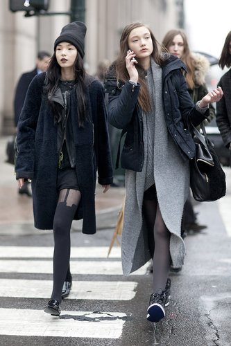 Gray and black palettes that played right into the Winter atmosphere.
Gray and black palettes that played right into the Winter atmosphere.