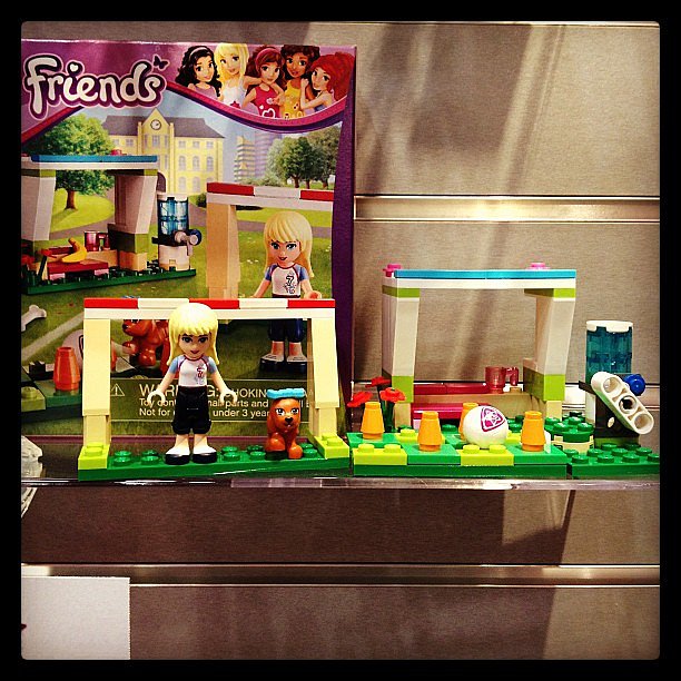 The Lego Friends collection will expand to include Stephanie's Soccer Practice kit (complete with a watercooler!).
The Lego Friends collection will expand to include Stephanie's Soccer Practice kit (complete with a watercooler!).