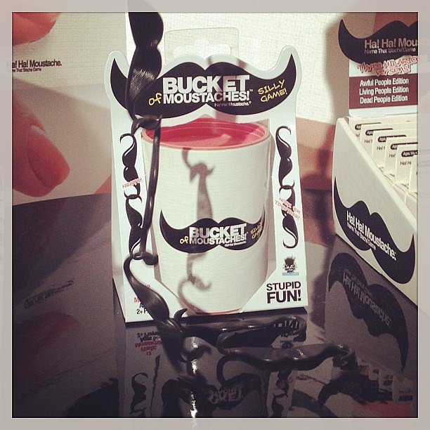 Who needs a barrel of monkeys when there's a Bucket of Mustaches to be linked into a chain.
Who needs a barrel of monkeys when there's a Bucket of Mustaches to be linked into a chain.