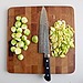 Shred the Brussels Sprouts
