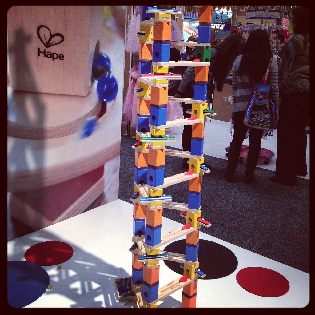 Hape's marble run can be used with or without bells to create magical sounds.
Hape's marble run can be used with or without bells to create magical sounds.