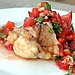 Grilled Monkfish and Tomato Salsa