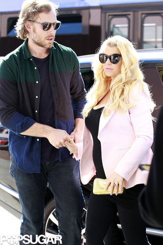 Jessica Simpson and Eric Johnson stepped out for Valentine's Day.
Jessica Simpson and Eric Johnson stepped out for Valentine's Day.