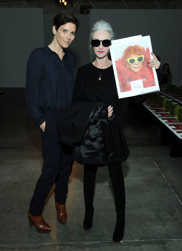Karen Walker and Linda Rodin Karen Walker and Linda Rodin