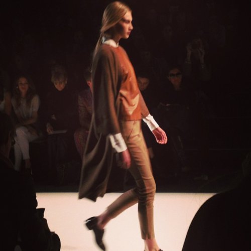 Runway in cool camels.
Runway in cool camels.