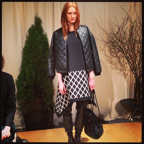 Quilted leather and crisscross prints are cool-girl must haves for Fall.
Quilted leather and crisscross prints are cool-girl must haves for Fall.