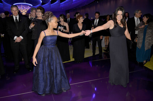 Quvenzhané Wallis danced it up at the Governors Ball.
Quvenzhané Wallis danced it up at the Governors Ball.