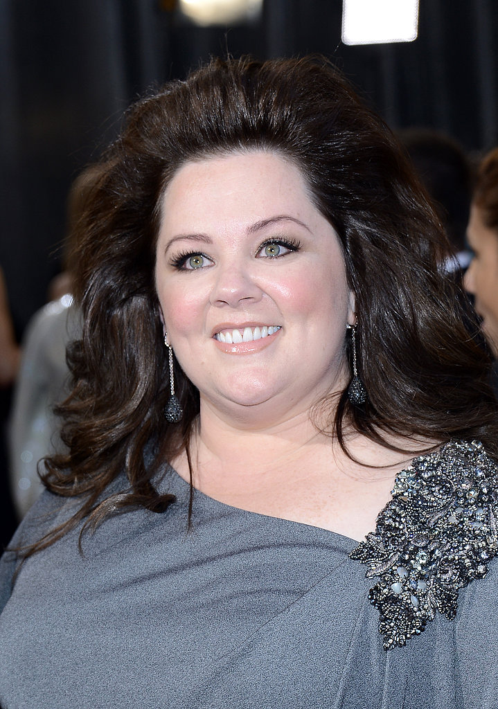 Melissa McCarthy on the red carpet at the Oscars 2013.
Melissa McCarthy on the red carpet at the Oscars 2013.