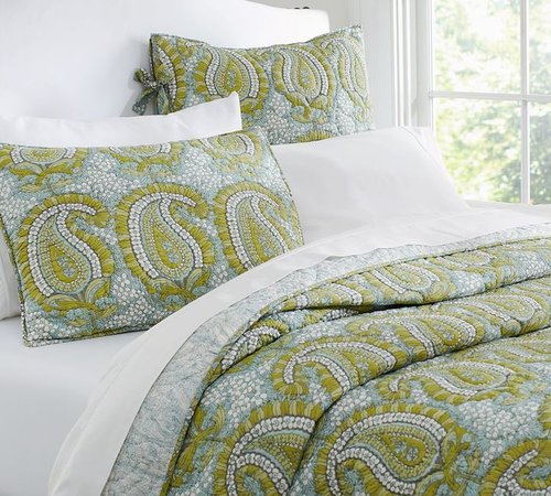 Cecelia Paisley Quilt & Sham