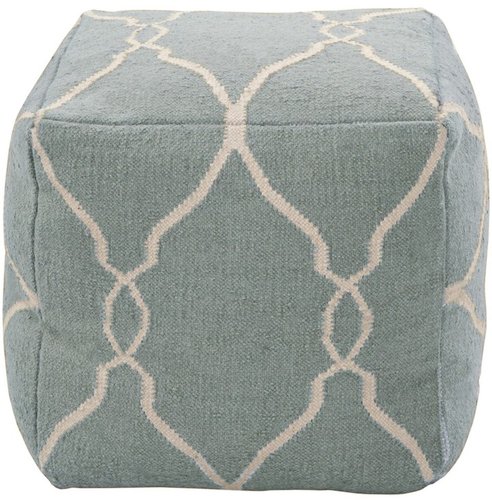 Marrakech Slate Blue Pouf