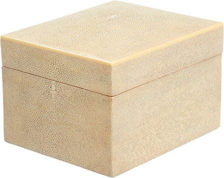 R & Y Augousti Large Antique Shagreen Box