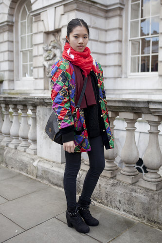 London Fashion Week Street Style Fall 2013 London Fashion Week Street Style Fall 2013