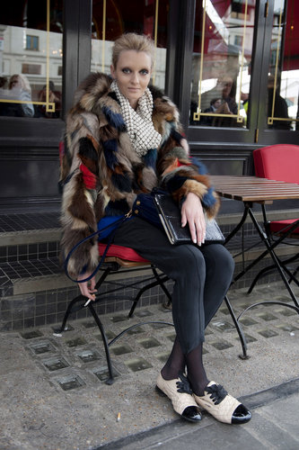 London Fashion Week Street Style Fall 2013 London Fashion Week Street Style Fall 2013