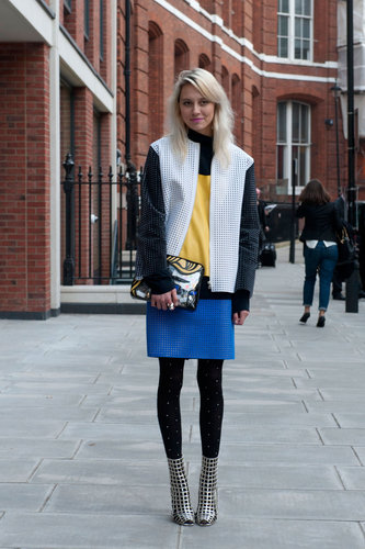 London Fashion Week Street Style Fall 2013 London Fashion Week Street Style Fall 2013