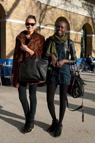 London Fashion Week Street Style Fall 2013 London Fashion Week Street Style Fall 2013