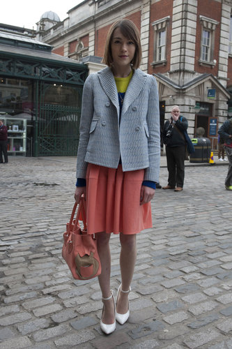 London Fashion Week Street Style Fall 2013 London Fashion Week Street Style Fall 2013