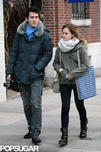 Emma Watson Shares Post-Valentine's Day PDA With Boyfriend Will Adamowicz Emma Watson Shares Post-Valentine's Day PDA With Boyfriend Will Adamowicz