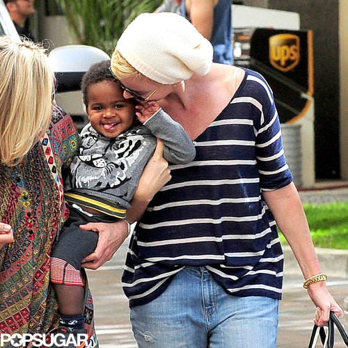 Charlize Shops With Jackson Ahead of His Big Birthday Bash Charlize Shops With Jackson Ahead of His Big Birthday Bash
