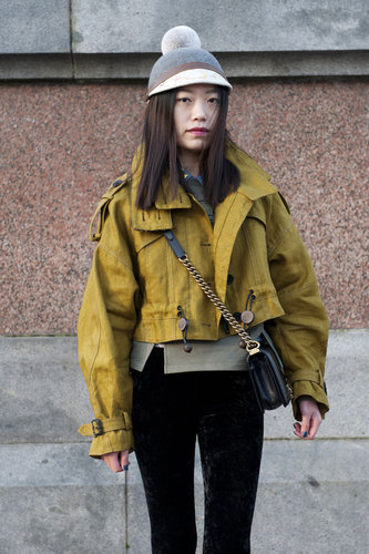 London Fashion Week Street Style Fall 2013 London Fashion Week Street Style Fall 2013