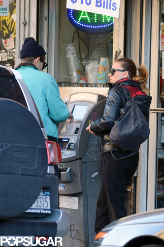 Scarlett Johansson Steps Out With Her Boyfriend — and a Diamond Ring Scarlett Johansson Steps Out With Her Boyfriend — and a Diamond Ring