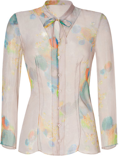 Cacharel Powder Sheer Silk Top