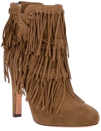 Jean-Michel Cazabat fringed ankle boot