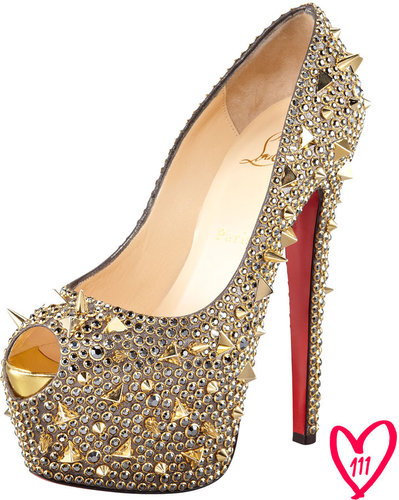 Christian Louboutin BG 111th Anniversary Extreme Highness Platform Red Sole Pump