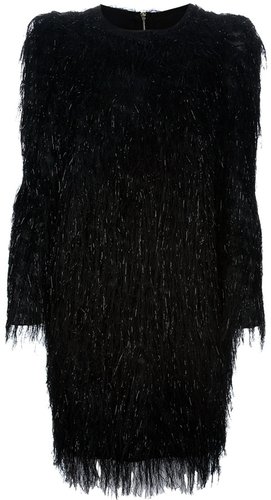 Msgm fringed dress