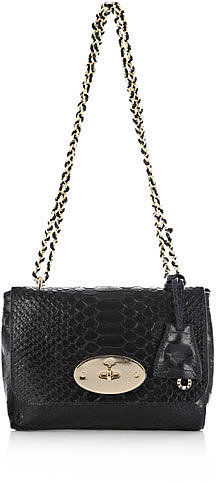 Mulberry Lily snake-print bag
