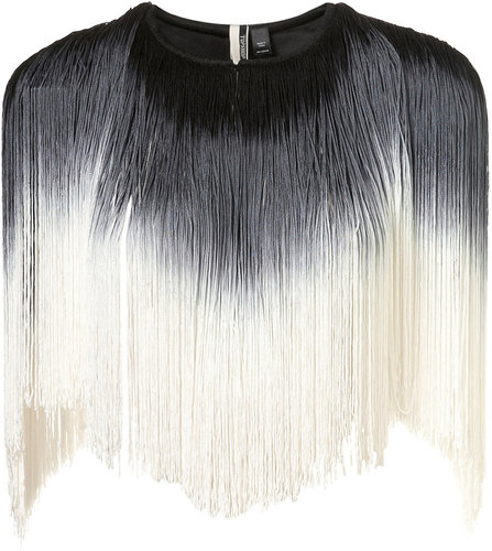 Ombre Fringe Cape