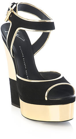Giuseppe Zanotti Cut-out wedge sandals