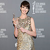 Anne Hathaway Costume Designers Guild Awards (Video)