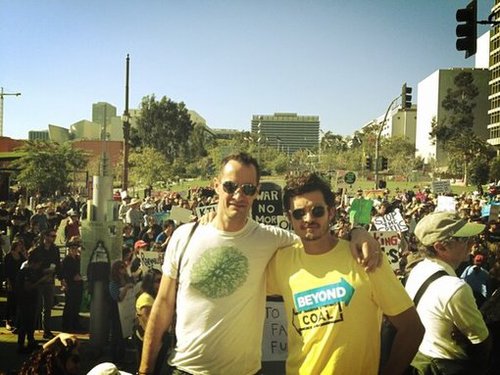 Orlando Bloom attended a climate rally in Australia.
Source: Twitter user MirandaKerr
Orlando Bloom attended a climate rally in Australia.
Source: Twitter user MirandaKerr