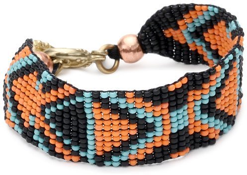 Vanessa Mooney Bead It! Orange Bracelet