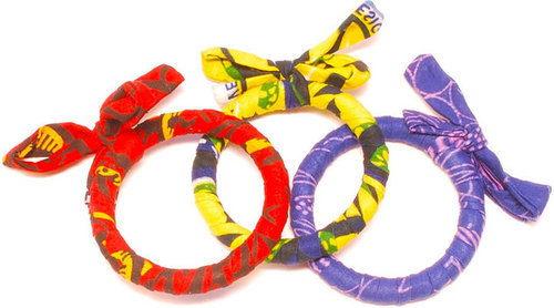 Indego Africa Fabric Wrap Bracelet