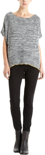 Diane von Furstenberg Branitta Tweed Sweater