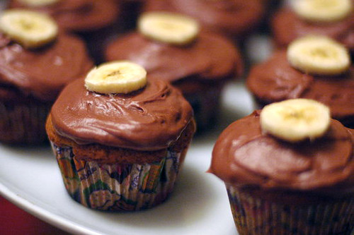 Gooey Banana Cupcakes Gooey Banana Cupcakes