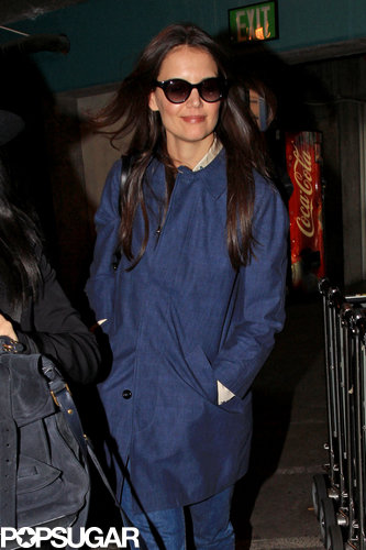 Katie Holmes Touches Down With Her Holmes & Yang Business Partner Katie Holmes Touches Down With Her Holmes & Yang Business Partner
