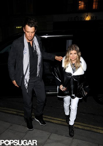 Josh Duhamel Takes Pregnant Fergie Out on a Sweet Date in London Josh Duhamel Takes Pregnant Fergie Out on a Sweet Date in London