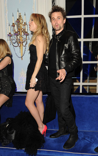 Kate Hudson danced on a banquette with Matthew Bellamy during a post-Brit Awards party.
Kate Hudson danced on a banquette with Matthew Bellamy during a post-Brit Awards party.