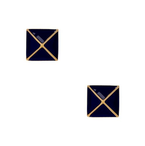 Kate Spade's navy Locked In stud earrings ($33, originally $48) will become your everyday earrings in no time at all.
Kate Spade's navy Locked In stud earrings ($33, originally $48) will become your everyday earrings in no time at all.