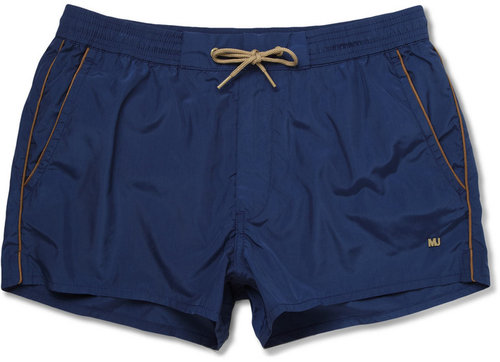 Marc by Marc Jacobs Short-Length Piped Swim Shorts