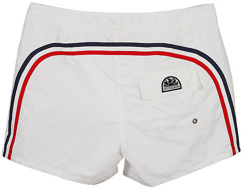 14 Inch Low Rise Boardshort in White #10 - by Sundek