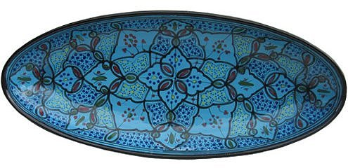 Le Souk Ceramique Extra Large Oval Serving Platter