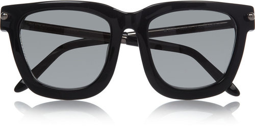 Alexander Wang Square-frame acetate and metal sunglasses