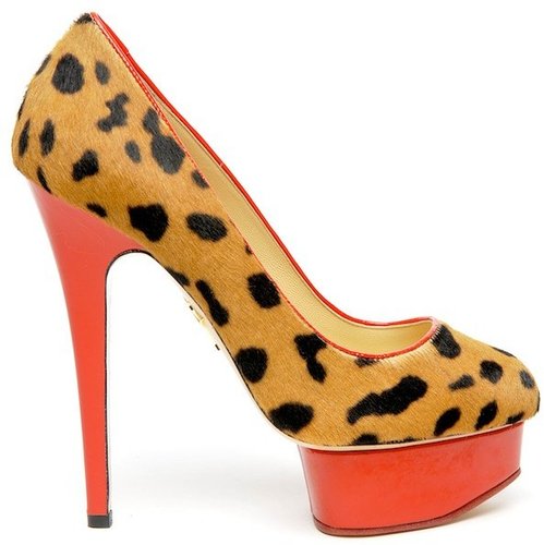 Charlotte Olympia Polly Leopard Pump