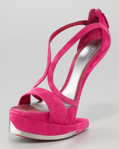 Alexander McQueen Runway Platform No-Heel Sandal