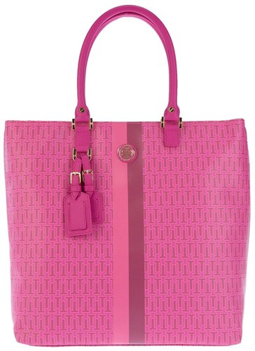 Tory Burch Logo embellished shopper bag