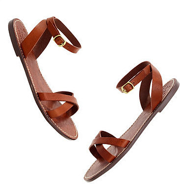 The crisscross boardwalk sandal